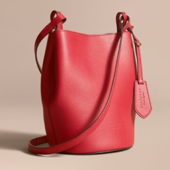 NEW Burberry Bucket Leather Haymarket bag REVERSIB - Picture 6 of 6